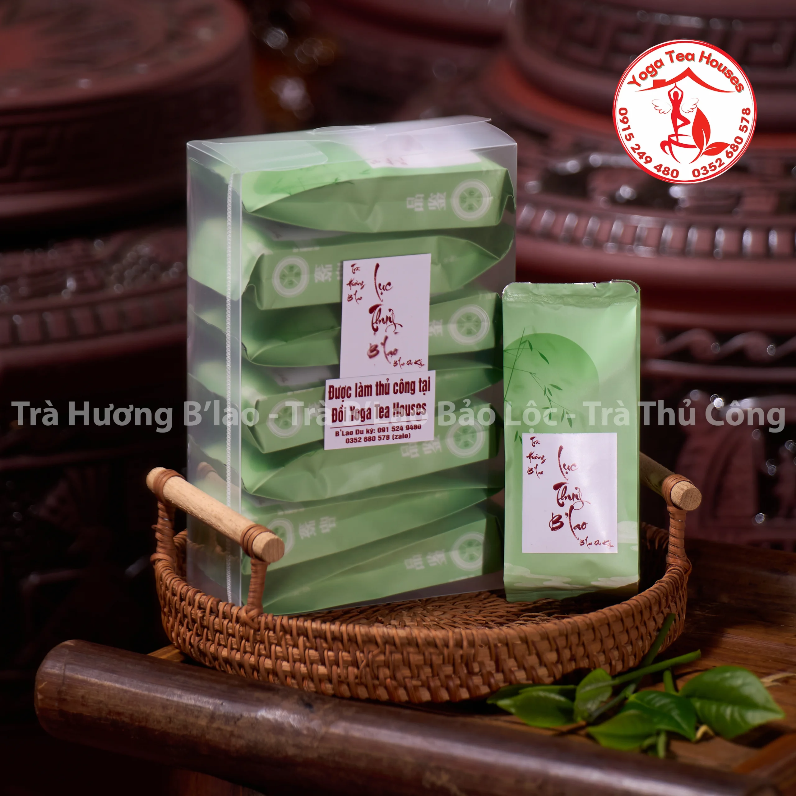 Lục Thủy Blao - Trà Hương B'lao - Trà B'Lao Bảo Lộc - Trà Thủ Công Bảo Lộc