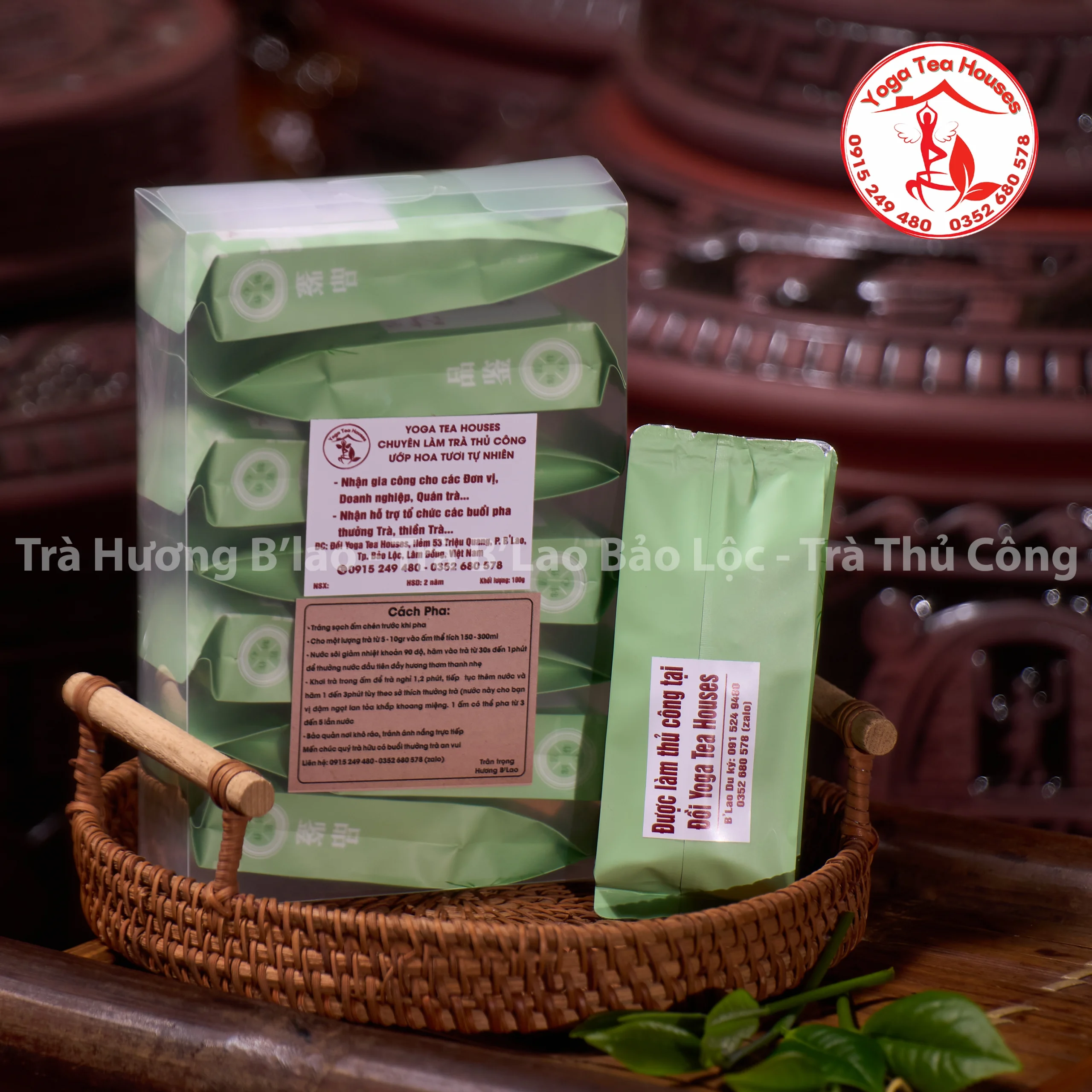 Lục Thủy Blao - Trà Hương B'lao - Trà B'Lao Bảo Lộc - Trà Thủ Công Bảo Lộc