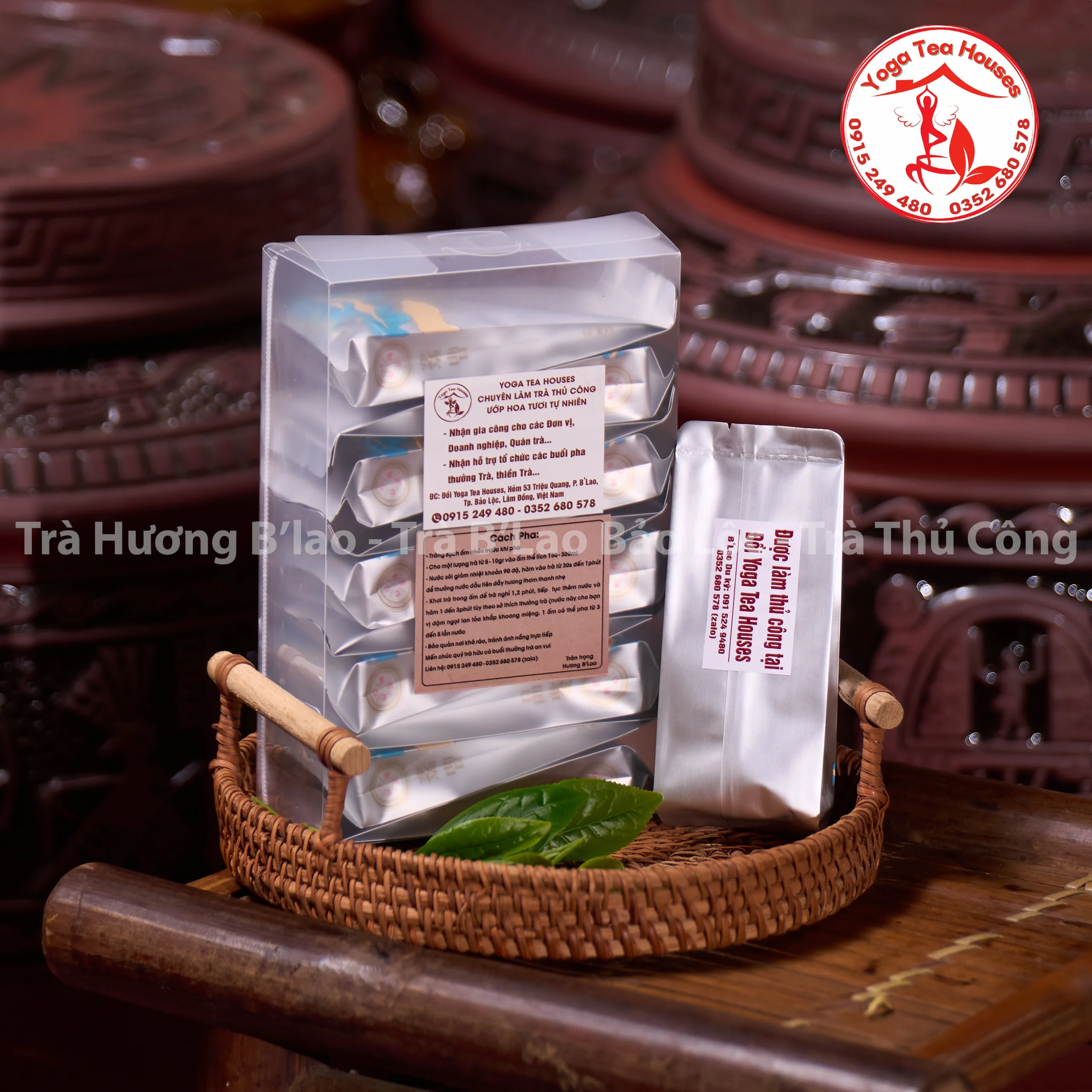 Lục Thủy Sói Blao - Trà Hương B'lao - Trà B'Lao Bảo Lộc - Trà Thủ Công Bảo Lộc