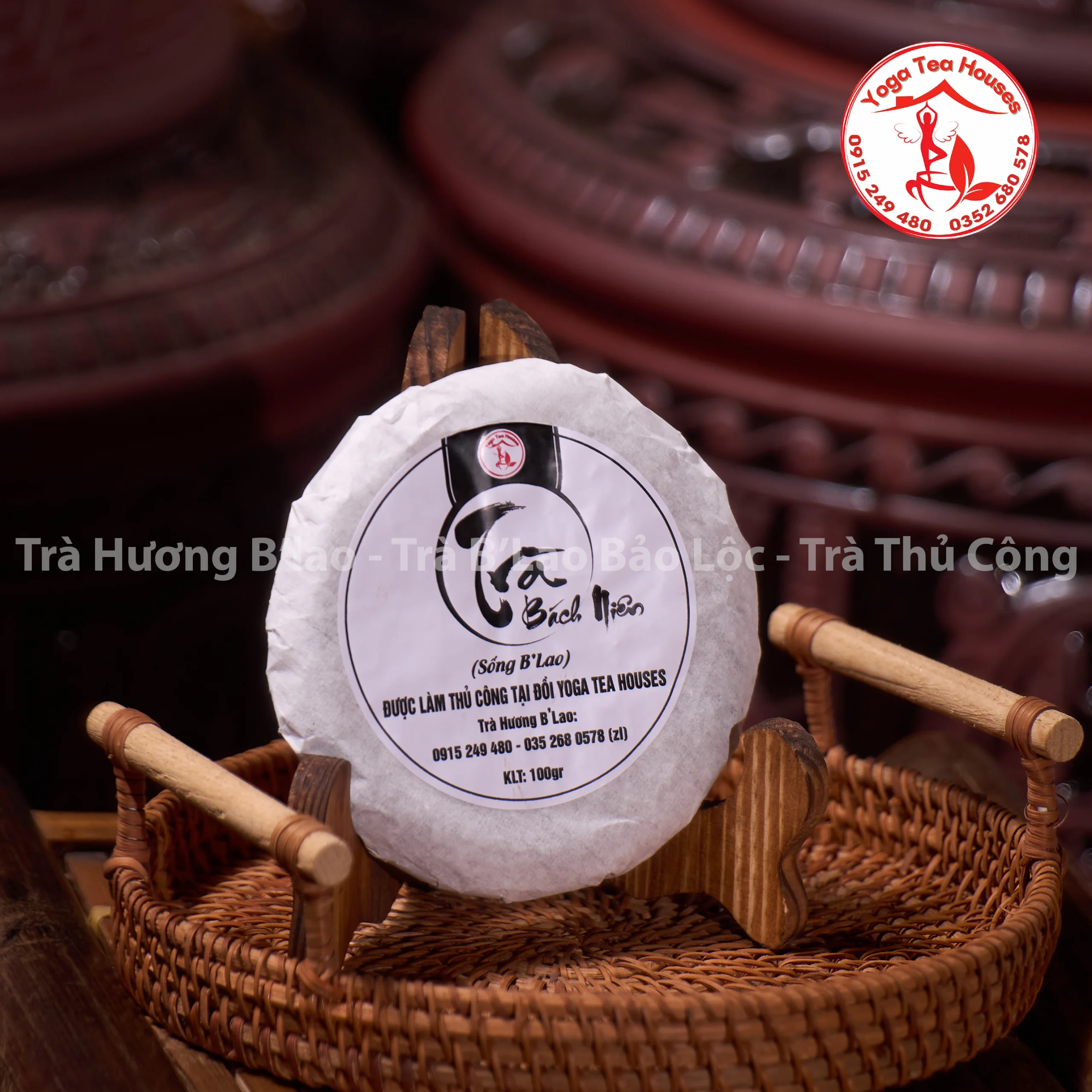 Trà Bánh Du Ký - Trà Hương B'lao - Trà B'Lao Bảo Lộc - Trà Thủ Công Bảo Lộc