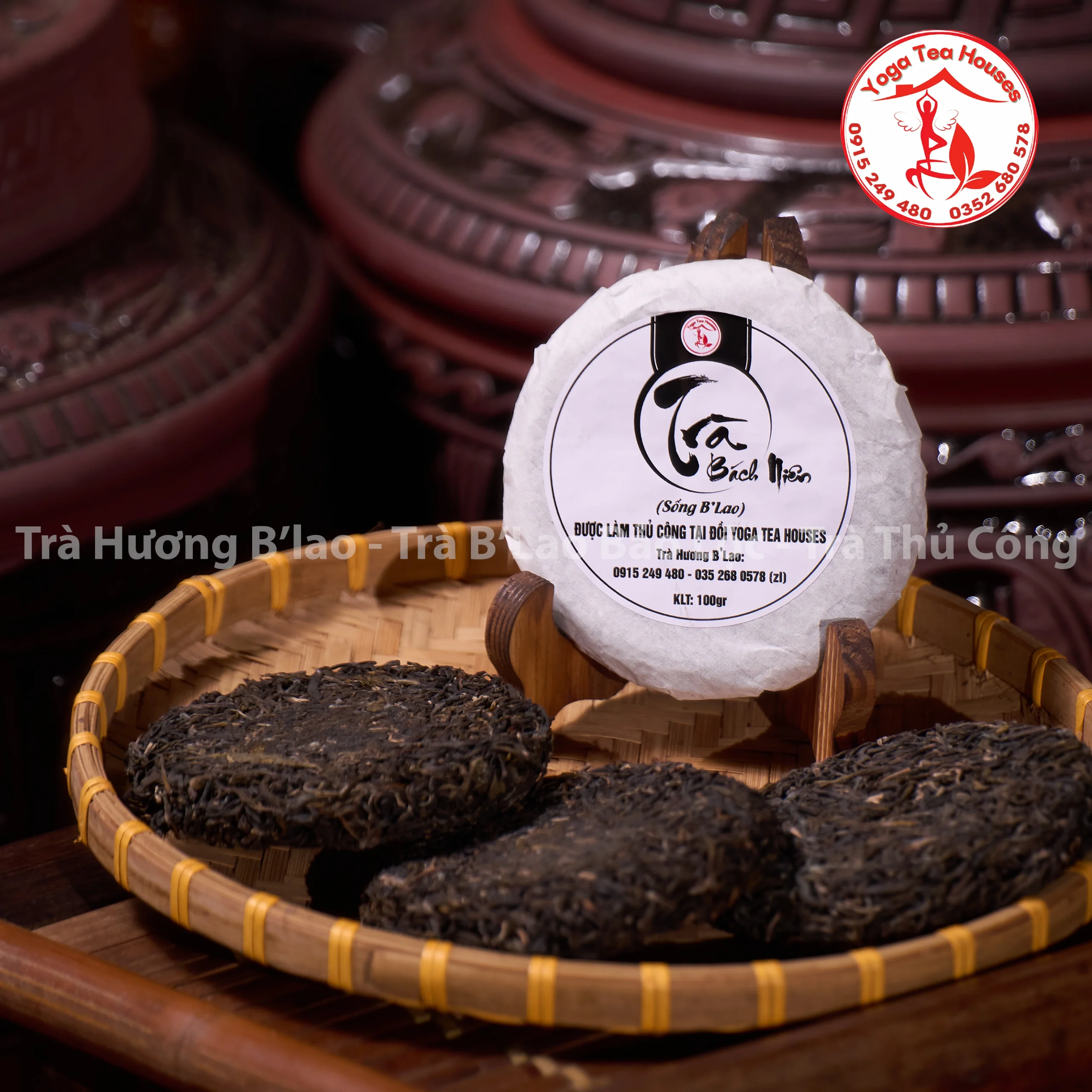 Trà Bánh Du Ký - Trà Hương B'lao - Trà B'Lao Bảo Lộc - Trà Thủ Công Bảo Lộc