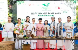 Trà Hương B'Lao tham dự Ngày hội Gia đình Xanh 2026 – lan tỏa văn hóa trà và lối sống xanh